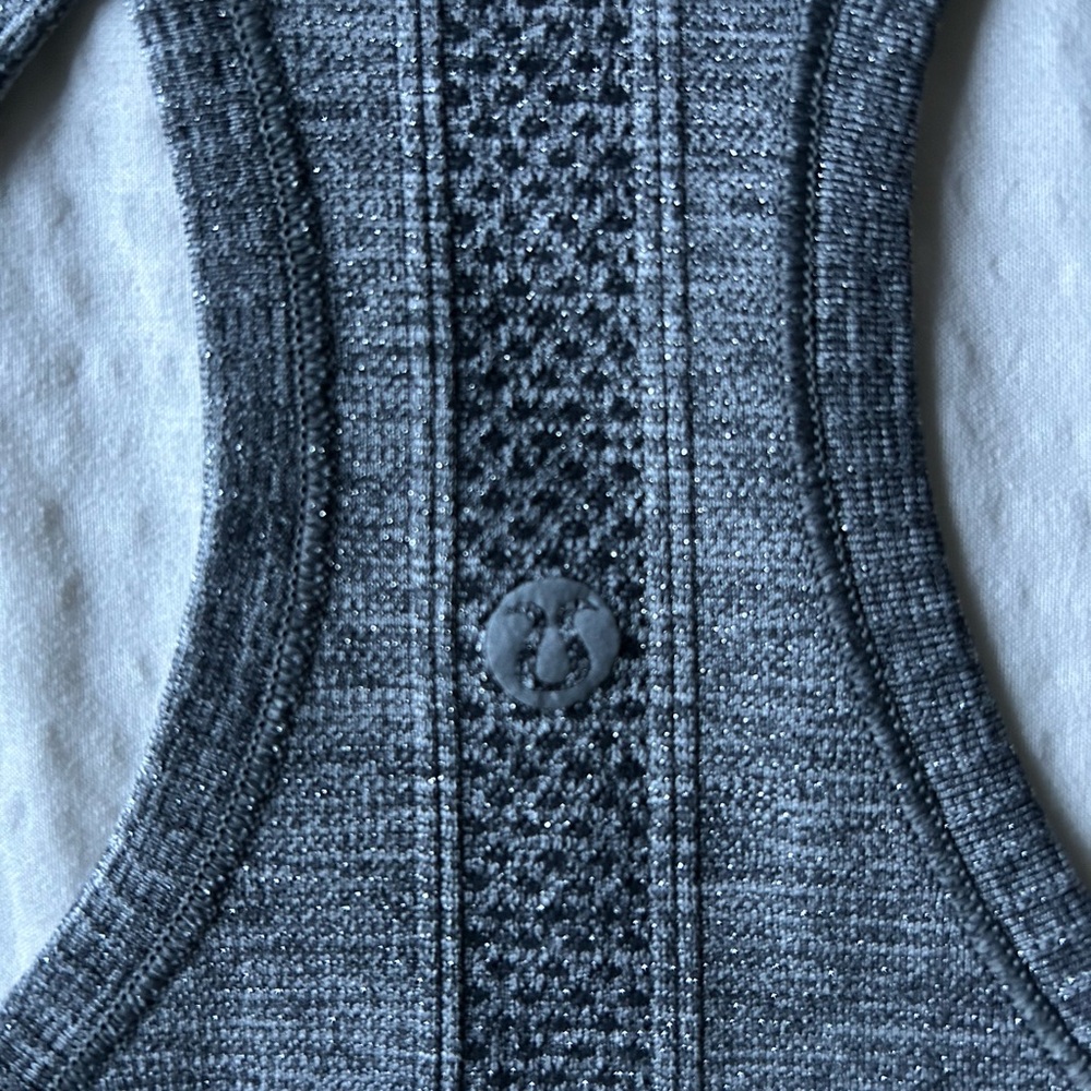 Charcoal Racerback Tank Top - Picture 4 of 6